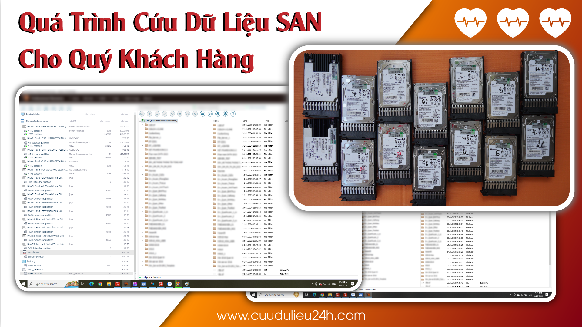 Quá trình cứu dữ liệu