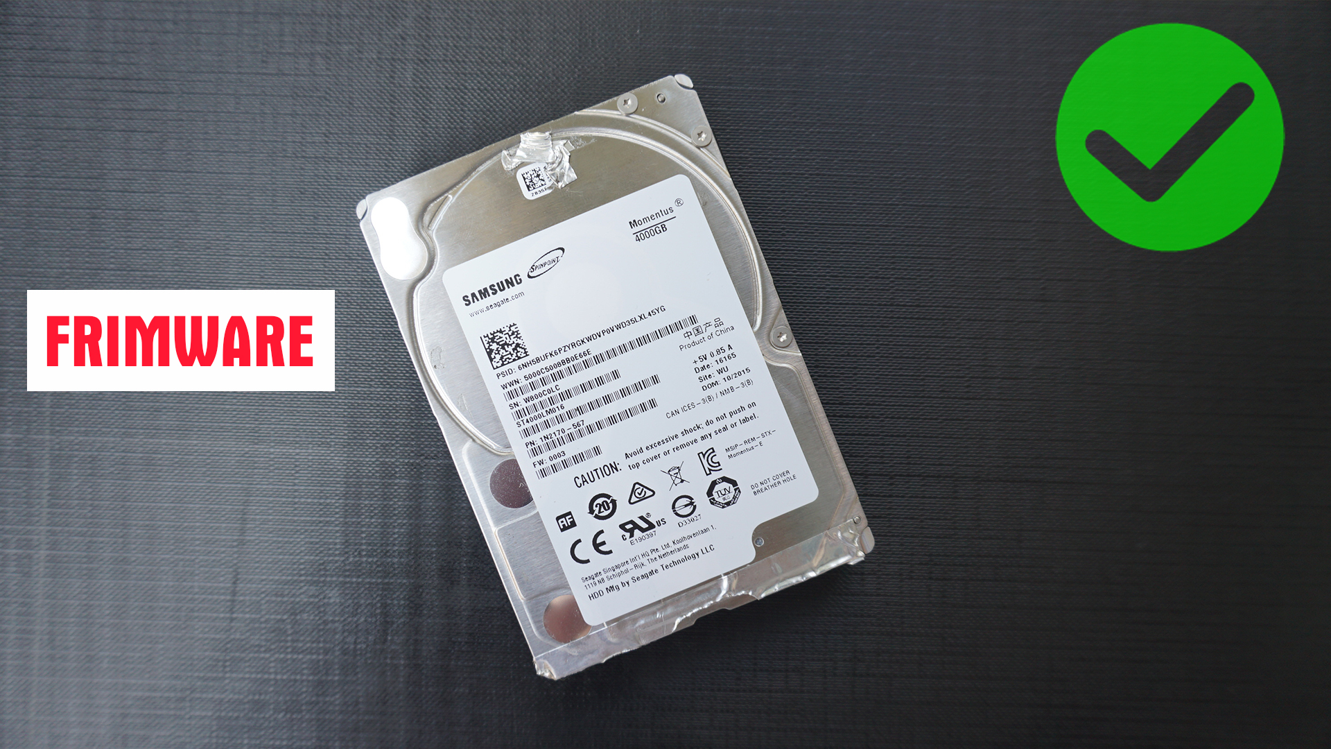 Cứu dữ liệu ổ cứng SAMSUNG ST4000LM016-1N2170 4TB lỗi firmware, phục hồi 100% dữ liệu tại Hà Nội