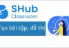 Ứng dụng shub classroom tạo lớp học online