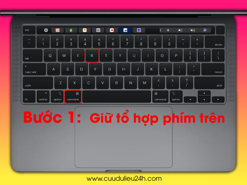 truy cập v&agrave;o macOS Recovery