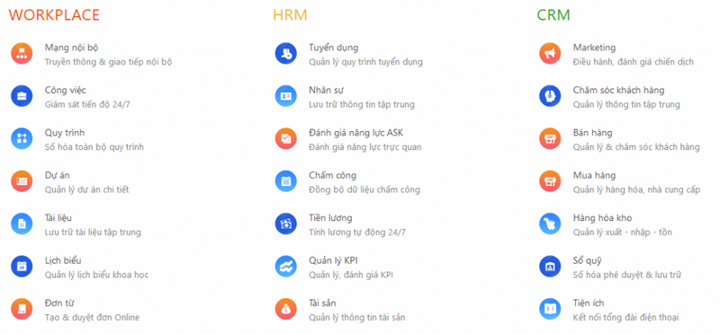 Phần mềm quản trị doanh nghiệp được nhiều nhà quản lý tin dùng 1office