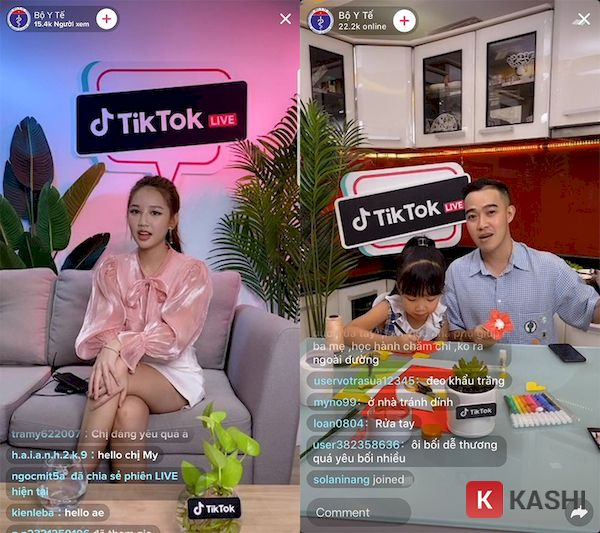 Account livestream b&aacute;n h&agrave;ng