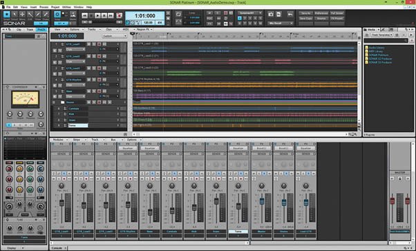 Phần mềm l&agrave;m nhạc được người d&ugrave;ng y&ecirc;u th&iacute;ch - Cakewalk Sonar