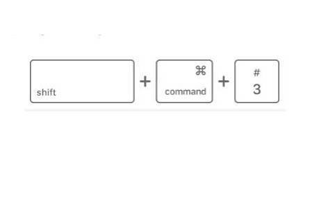 Chụp m&agrave;n h&igrave;nh Macbook đơn giản với tổ hợp ph&iacute;m Command+Shift+3