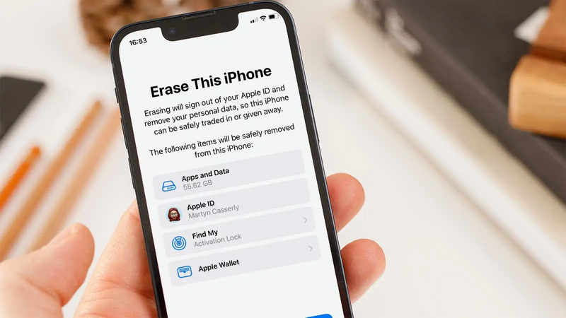 Factory Reset iPhone (khôi phục cài đặt gốc)