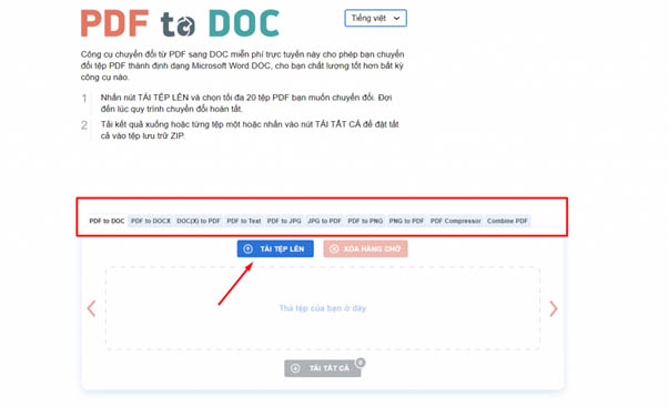 Chuyển đổi tập tin PDF thành Word nhờ FormSwift