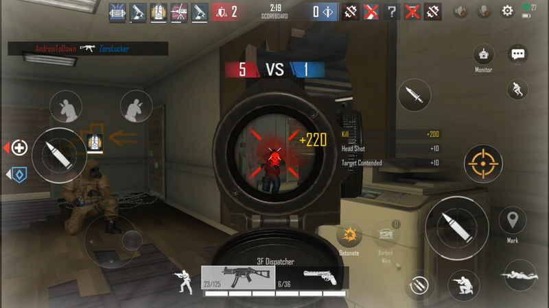 Game Area F2