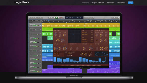 Phần mềm l&agrave;m nhạc d&agrave;nh cho Mac OS - Logic Pro X