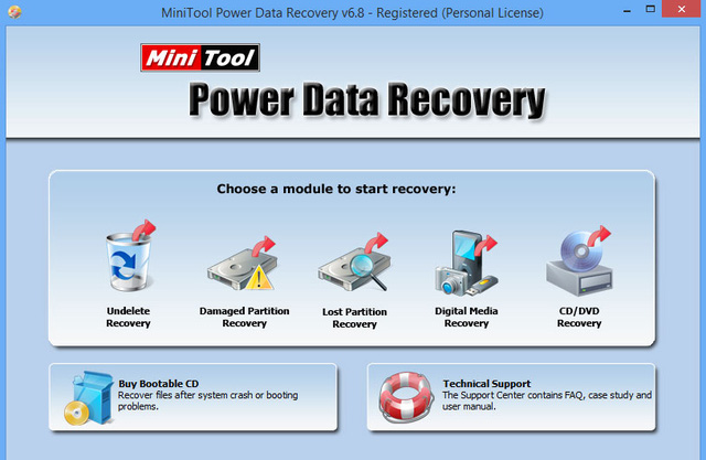 Phần mềm MiniTool Power Data Recovery