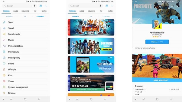Kho ứng dụng miễn ph&iacute; h&agrave;ng đầu Samsung Galaxy Apps