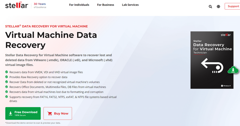 sử dụng Stellar Phoenix VMware Data Recovery để khôi phục dữ liệu VMware