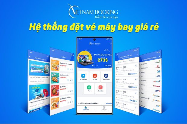 VIETNAM BOOKING: Đặt v&eacute; m&aacute;y bay, tour du lịch & kh&aacute;ch sạn gi&aacute; rẻ