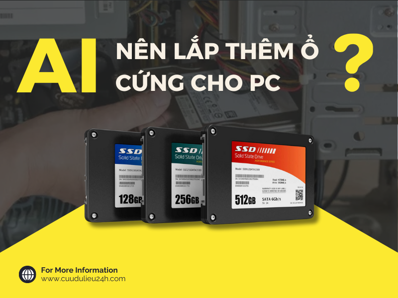 ai n&ecirc;n lắp th&ecirc;m ổ cứng cho pc