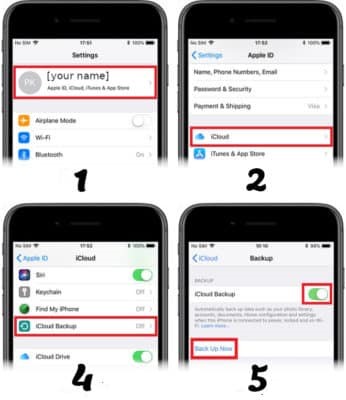Hướng dẫn cách kích hoạt tính năng sao lưu iCloud