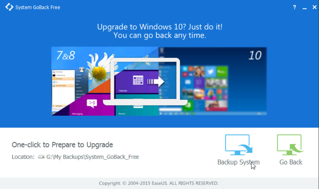 Làm thế nào để gỡ bỏ win 10 hoặc hạ xuống win7, win8 mà không mất dữ liệu