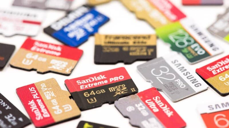 Các định dạng MicroSD phổ biến