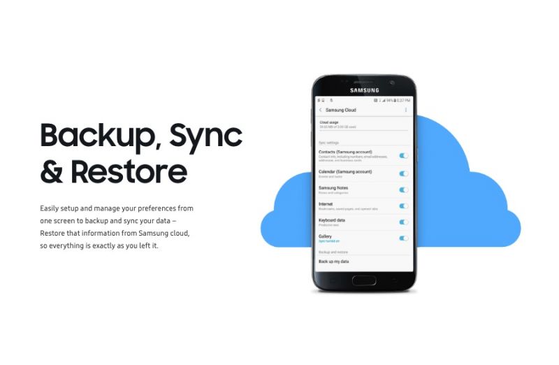c&aacute;ch đồng bộ samsung cloud