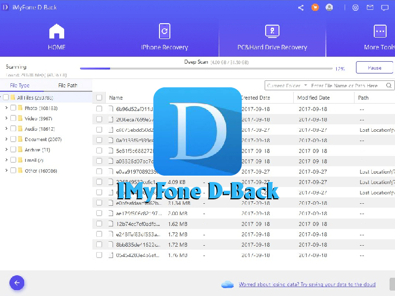 Phần mềm kh&ocirc;i phục tin nhắn sms IMyFone D-Back