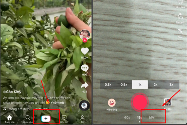 C&aacute;ch l&agrave;m video TikTok từ nhiều ảnh