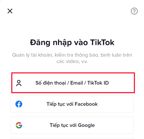 C&aacute;ch lấy lại nick TikTok bằng số điện thoại