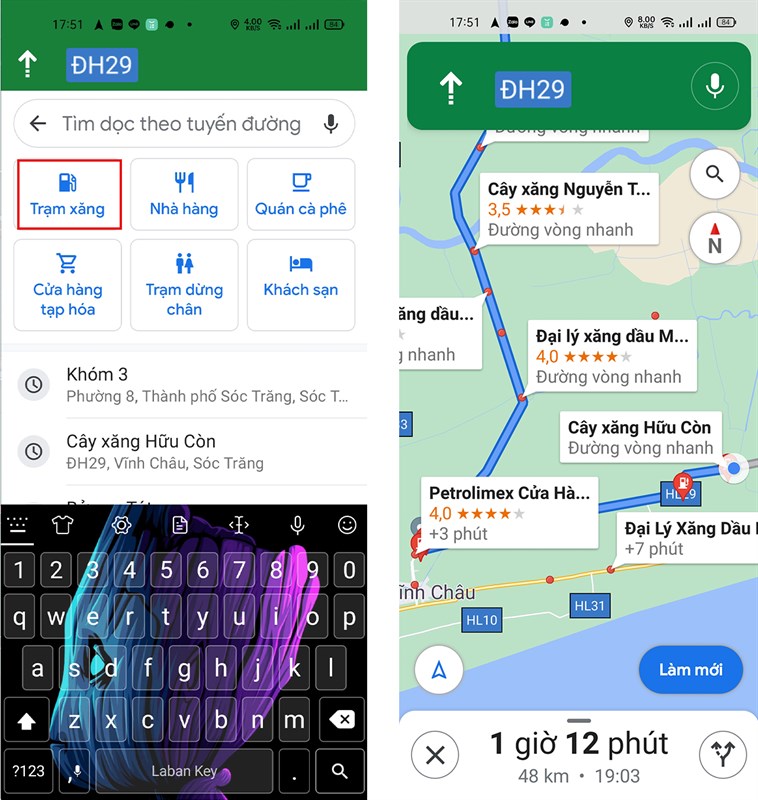 Bước 4 cách tìm cây xăng gần nhất