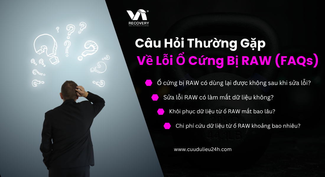 C&acirc;u Hỏi Thường Gặp Về Lỗi Ổ Cứng Bị RAW (FAQs)