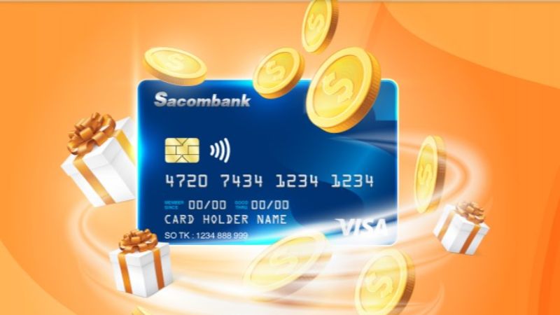 Chi phí làm thẻ ngân hàng Sacombank