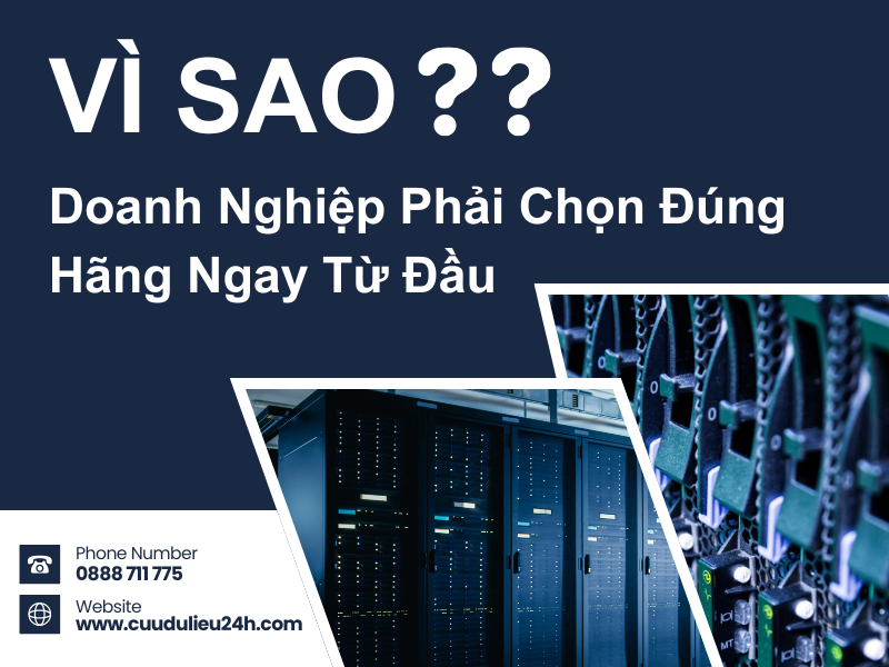 chọn m&aacute;y chủ ph&ugrave; hợp cho doanh nghiệp