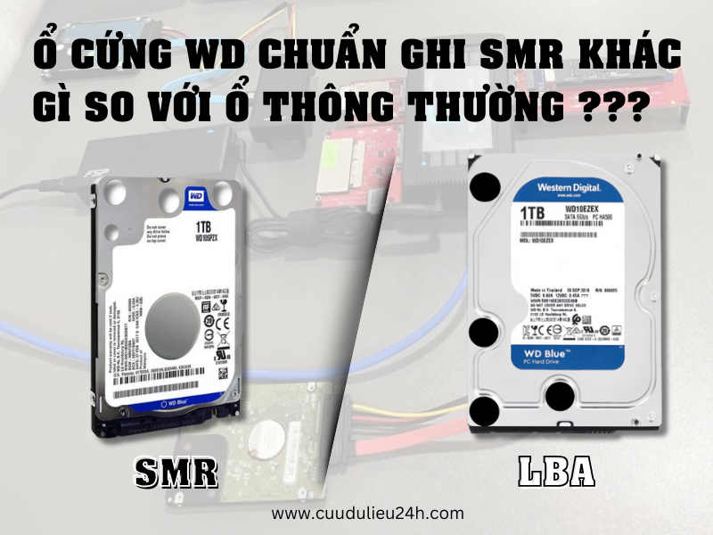 V&igrave; sao SMR g&acirc;y kh&oacute; khăn cho việc kh&ocirc;i phục dữ liệu?