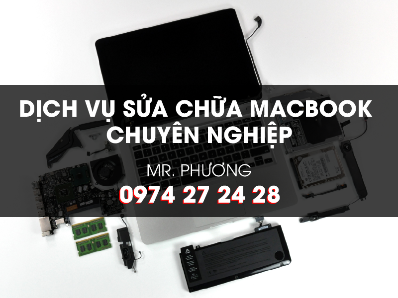 dịch vụ sửa chữa macbook chuy&ecirc;n nghi&ecirc;̣p