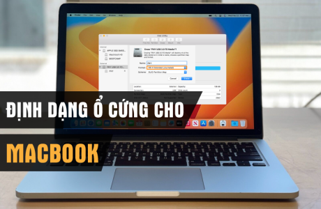 Định dạng ổ cứng Macbook 