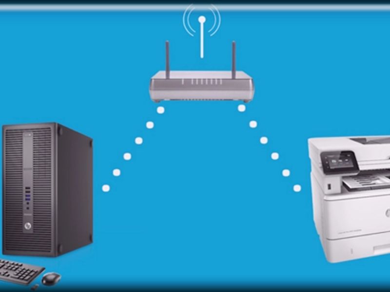 Hướng dẫn c&aacute;ch in kh&ocirc;ng d&acirc;y qua mạng Internet wifi 