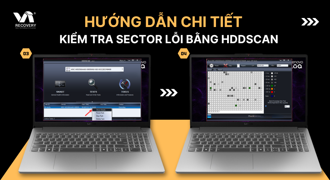 Bước 4: Theo d&otilde;i qu&aacute; tr&igrave;nh kiểm tra