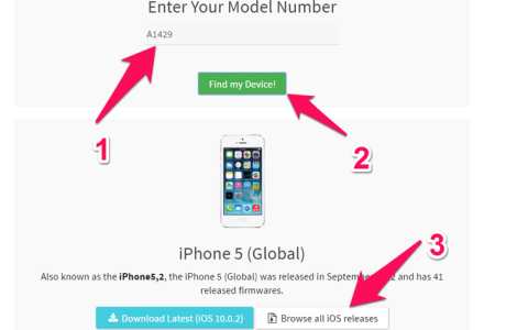 Hướng dẫn cách hạ cấp IOS