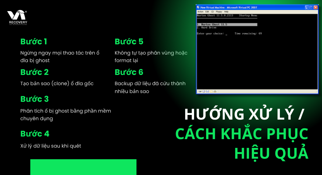 c&aacute;ch khắc phục ghost nhầm hiệu quả nhất
