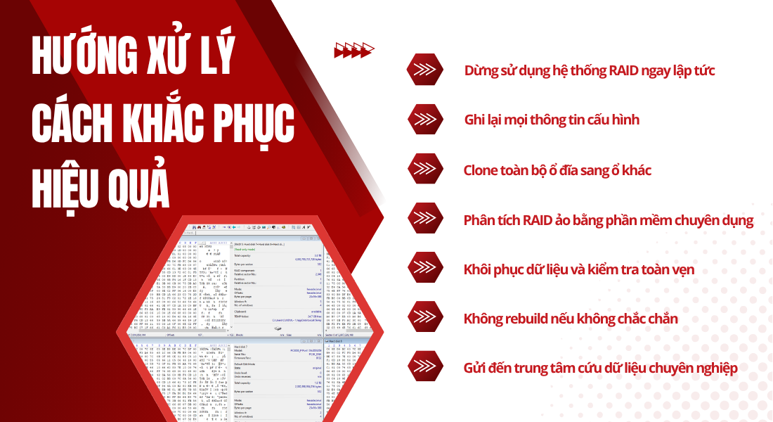 c&aacute;ch khắc phục lỗi raid hiệu quả
