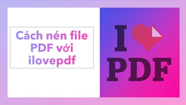 Giải nén file bằng ilovepdf
