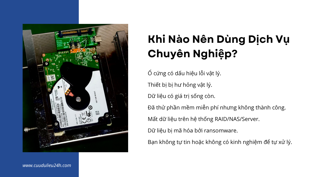 Khi n&agrave;o n&ecirc;n d&ugrave;ng dịch vụ chuy&ecirc;n nghiệp?