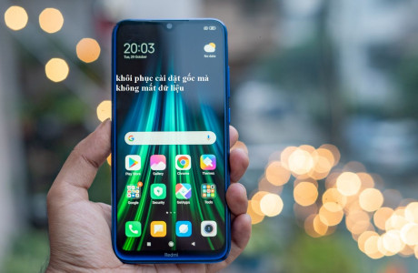 Khôi phục cài đặt gốc không mất dữ liệu