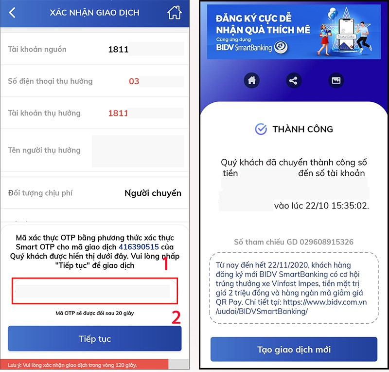 Kh&ocirc;ng cần mang theo tiền mặt
