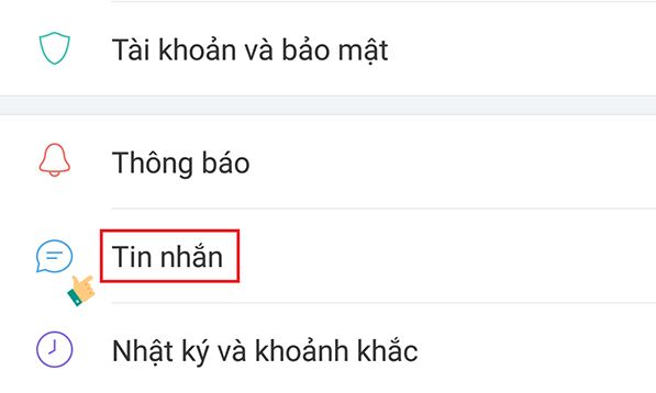 C&aacute;c bước k&iacute;ch hoạt t&iacute;nh năng sao lưu dữ liệu Zalo tr&ecirc;n điện thoại di động
