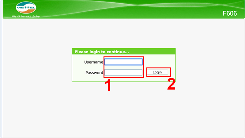 Đăng nhập Bước 5