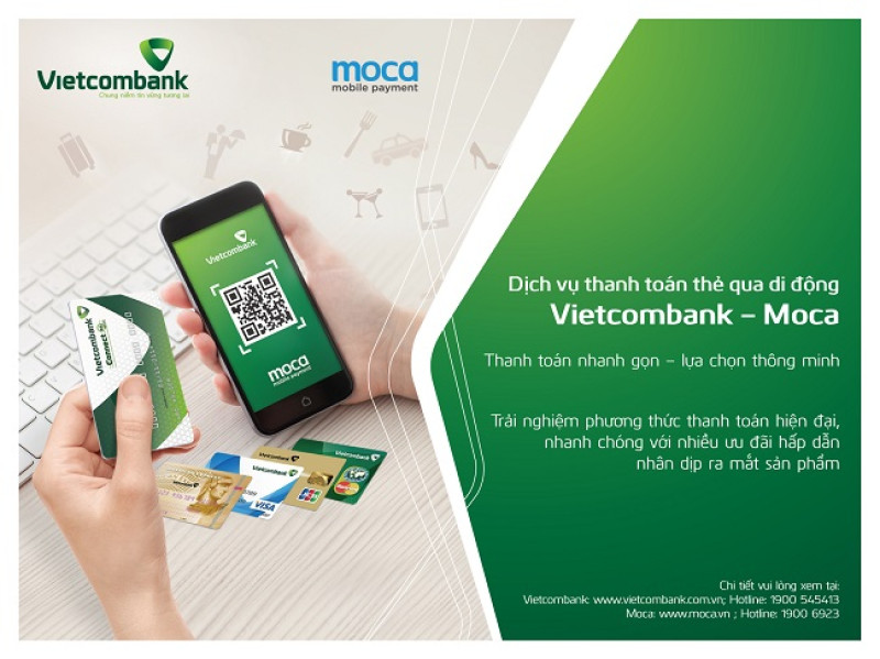 Đổi thẻ ng&acirc;n h&agrave;ng gắn chip Vietcombank