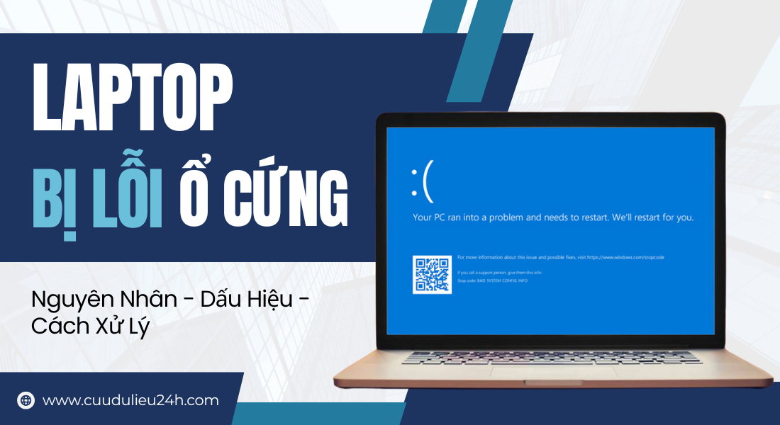Laptop bị lỗi ổ cứng 