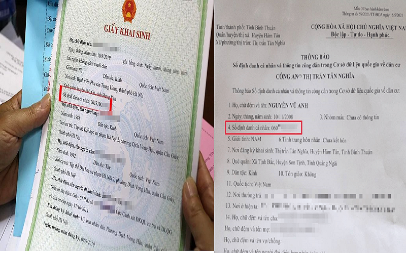 M&atilde; định danh của trẻ em l&agrave; g&igrave;