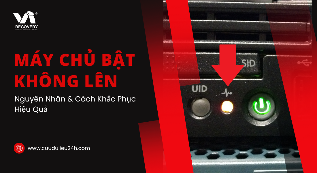 Triệu Chứng Khi M&aacute;y Chủ Kh&ocirc;ng L&ecirc;n 