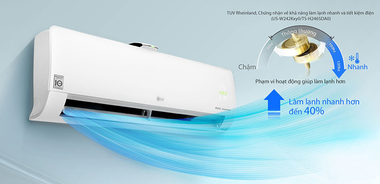 Máy lạnh LG có chức năng thanh lọc không khí