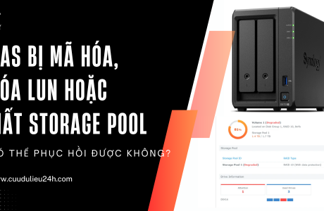 Khôi Phục Dữ Liệu Nas Bị Ransomware Xóa LUN Storage Pool