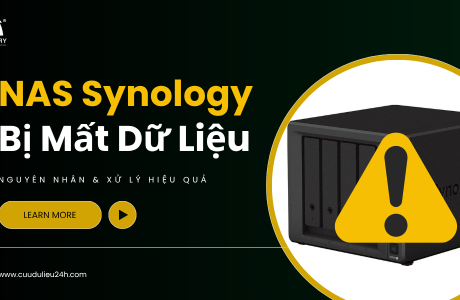 NAS Synology Mất Dữ Liệu