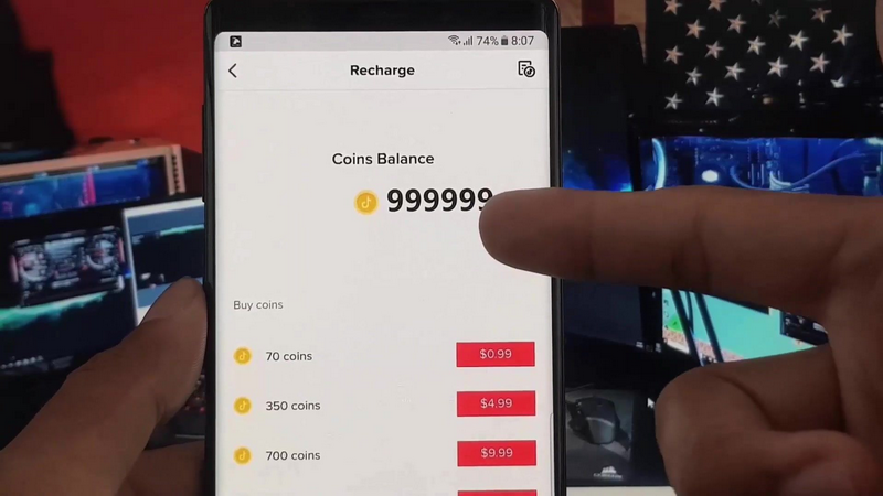 C&aacute;ch nhận được xu khi xem livestream TikTok
